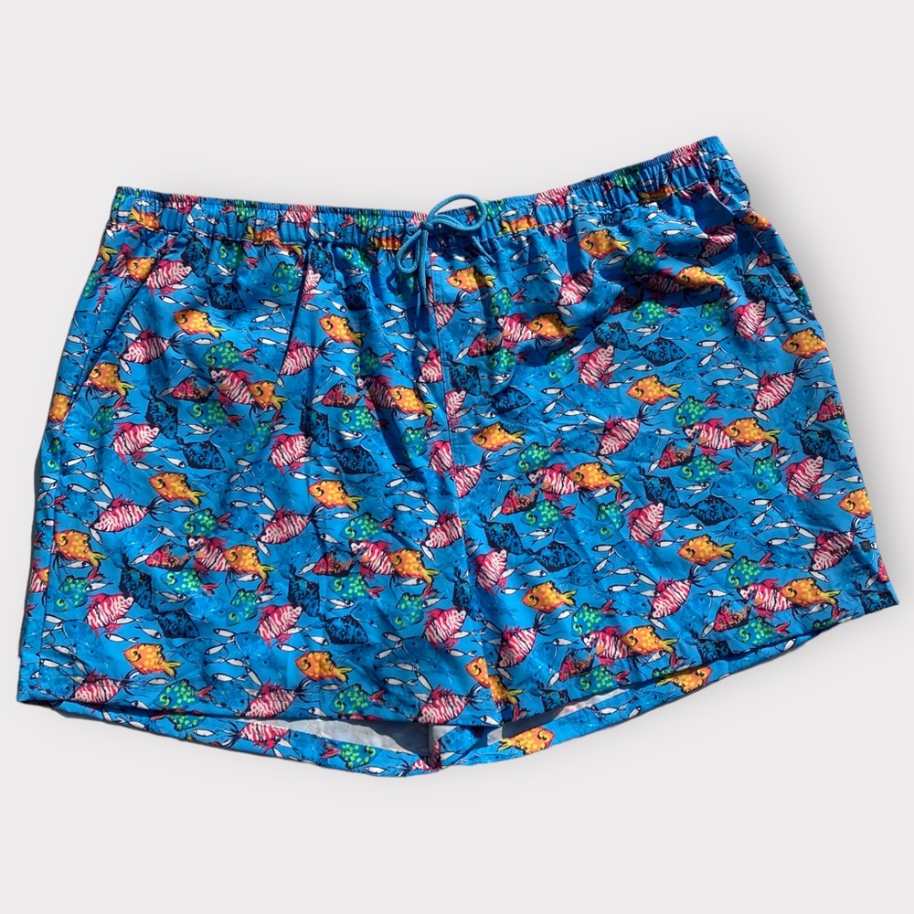 Meekos 5" Flex Swim Trunks with Breathable Stretch Liner by Meekos KingSize 4XL